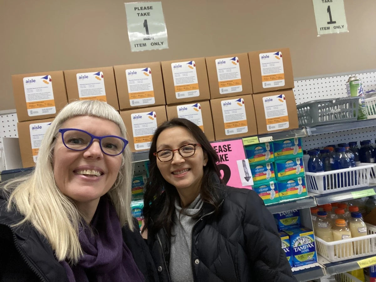 Aisle Partners with Food Banks Canada to Supply Reusable Menstrual Products