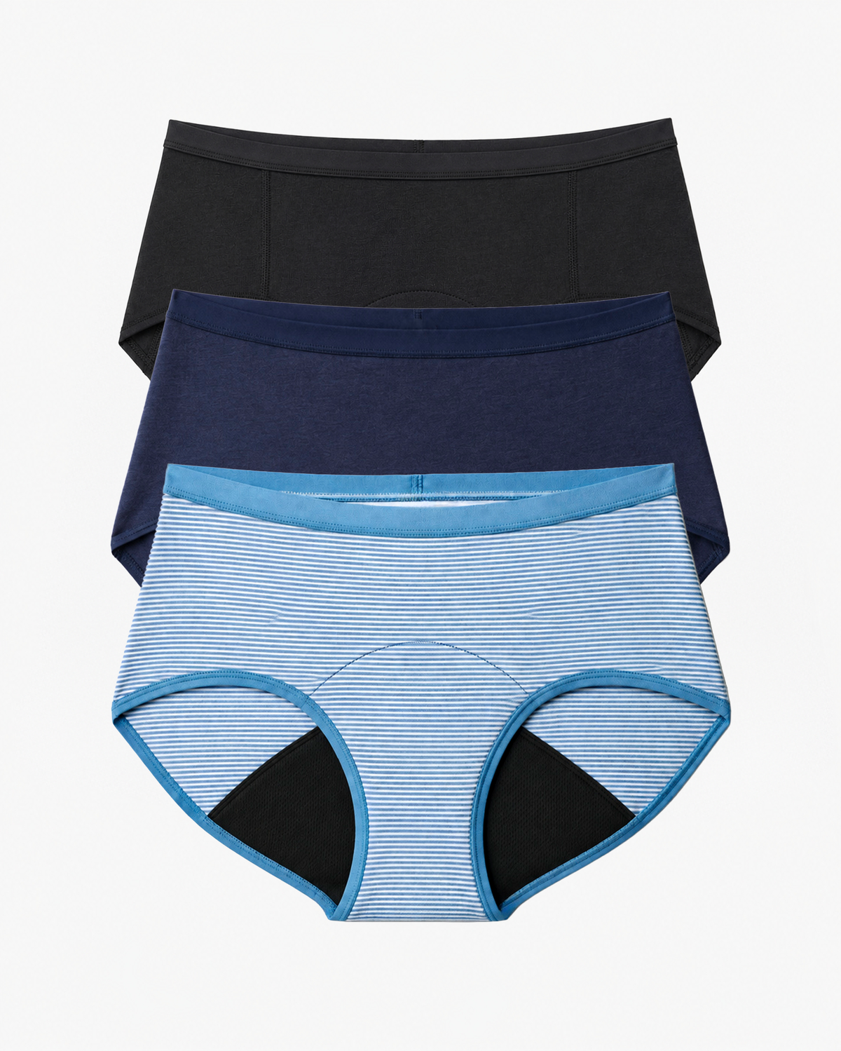 | Black Denim Stripe Navy