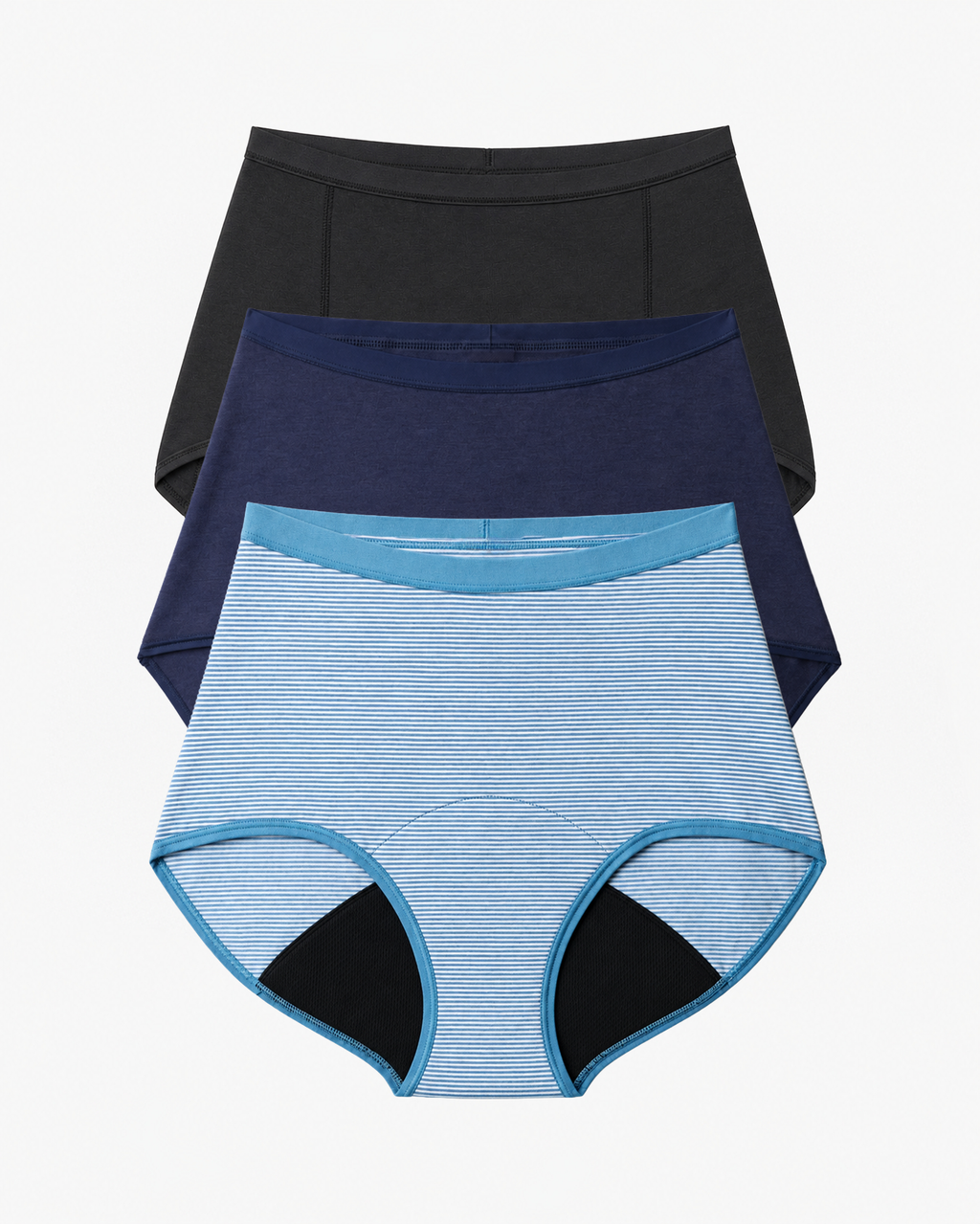 | Black Denim Stripe Navy