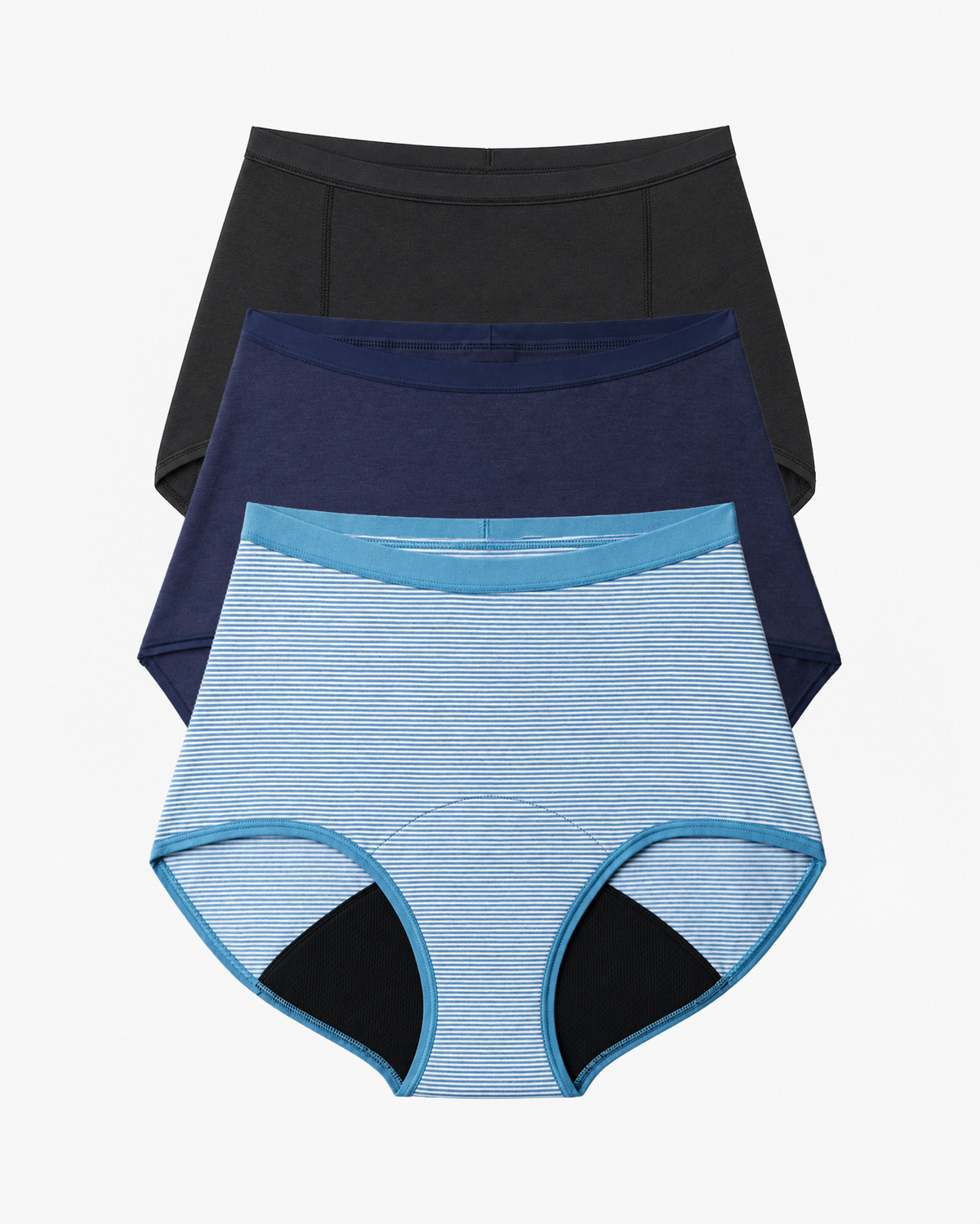 | Black Denim Stripe Navy
