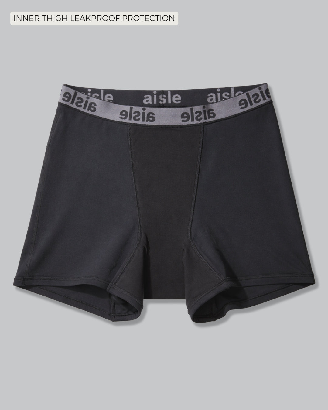 Aisle Heavy Flow Overnight Period Boxer with Leakproof Leg Coverage