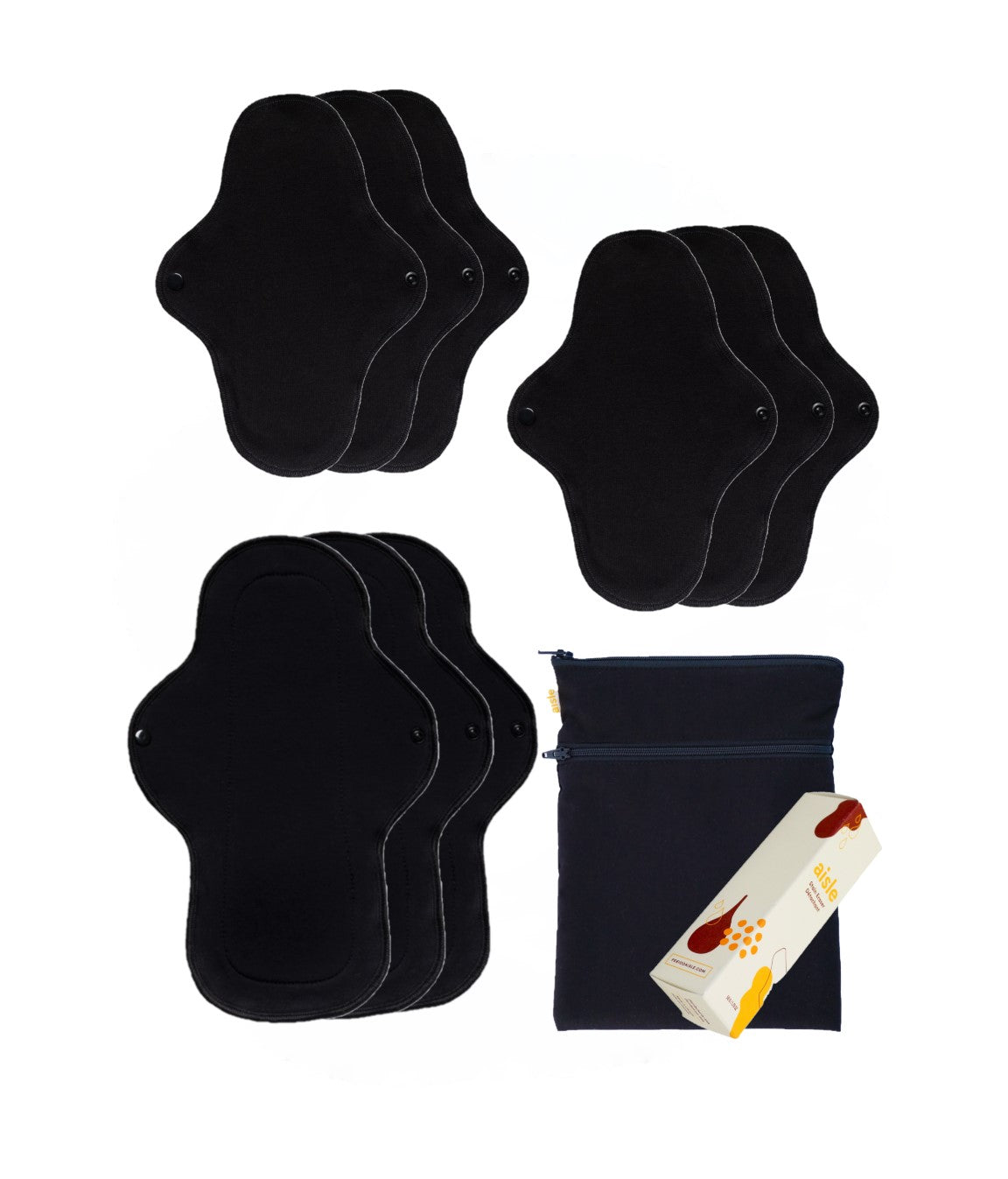 Cloth Pads Set/obv Cloth Pads/reusable Pads/menstrual Pads/ 